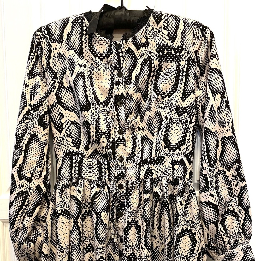 Dainty Jewells Snake print dress